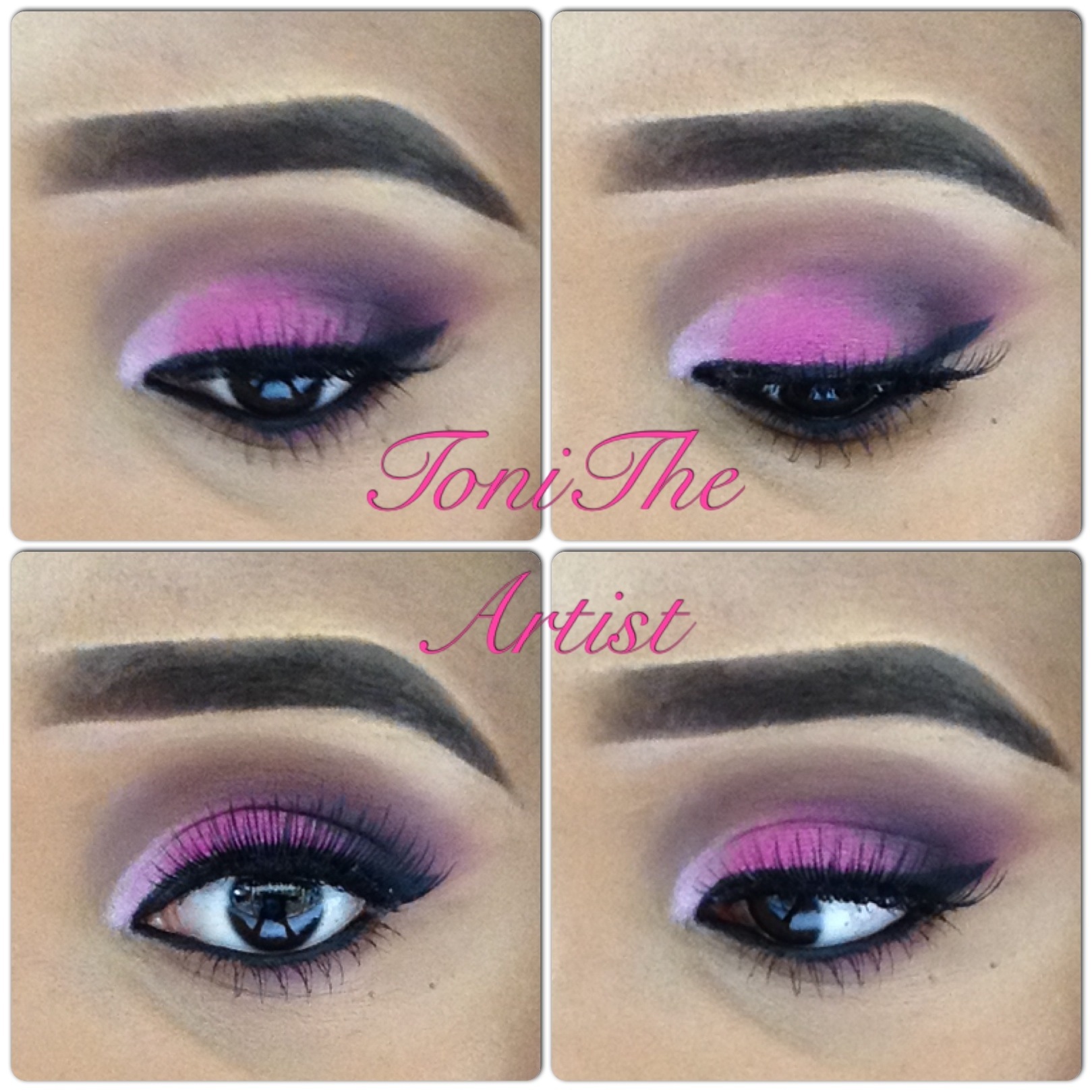 PRETTY PINK MAKEUP using BH cosmetics 120 eyeshadow palette | Toni-The ...